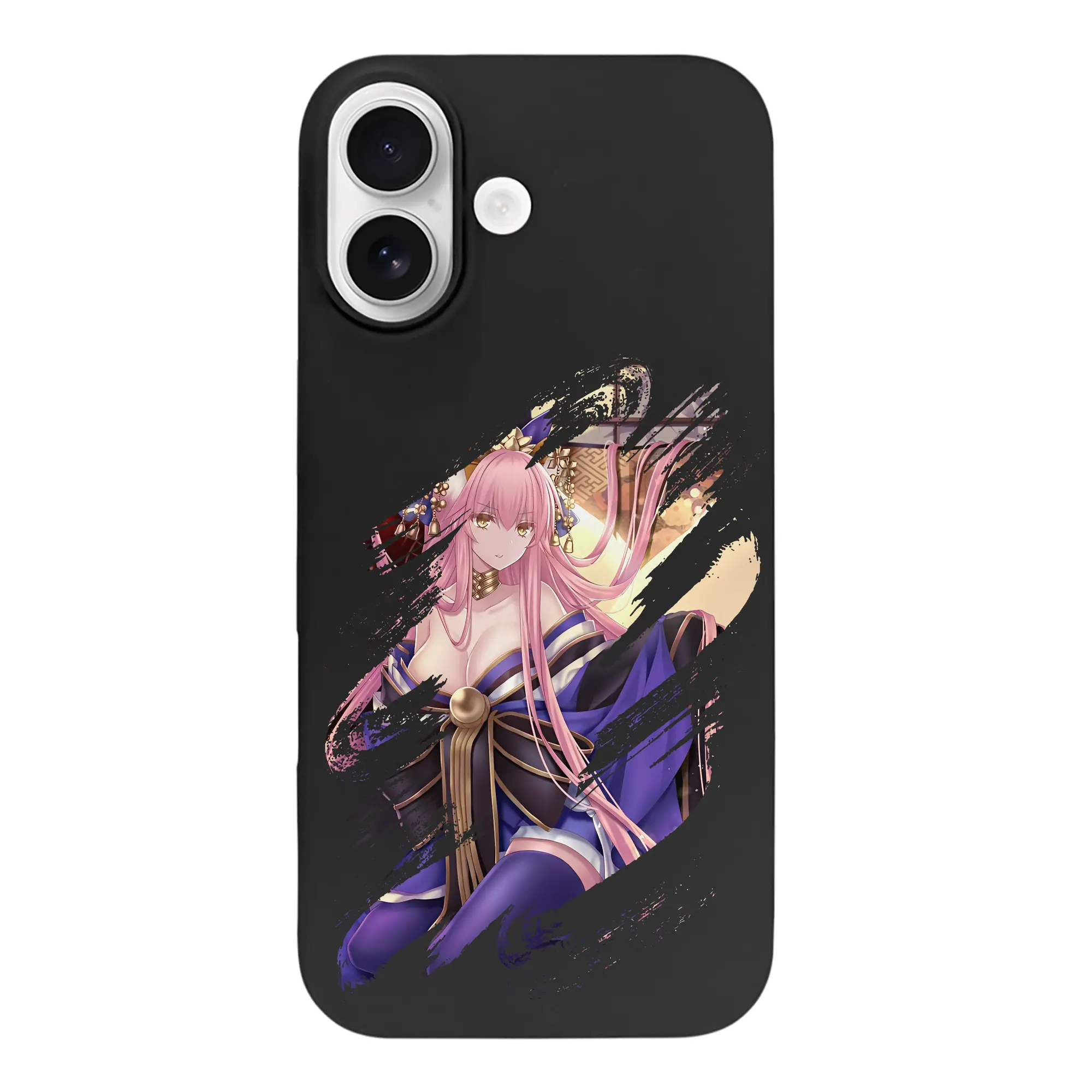 FGO グッズ,玉藻の前 - iPhone 17 シリーズ シリコンケース 薄型 耐衝撃 指紋防止 ソフトタッチカバー 精密フィット 傷防止 保護ケース iPhone 17/17 Air/17 Pro/17 Pro Max 対応